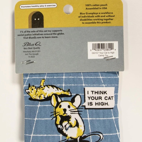 REST🥳CK ALERT‼️ I Think Your Cat Is High Catnip Toy - Picture 2 of 2